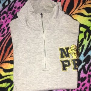 Quarter zip long sleeve top